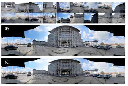 Image for - Automatic Panorama Creation using Multi-row Images