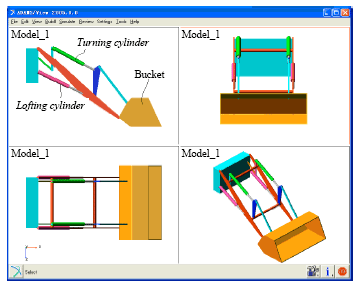 Image for - Parametric Optimization of an Eight-bar Mechanism of a Wheel Loader Based on Simulation