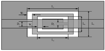 Image for - Design of Novel UWB Band-pass Filter with Single Notched Band Based on the Micro-strip Line and CPW Hybrid Structure