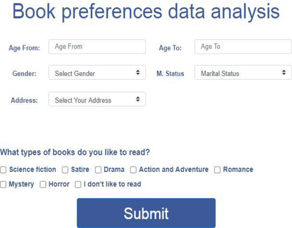 Image for - Data Analysis for Book Reading Preferences: Bangladesh Perspective