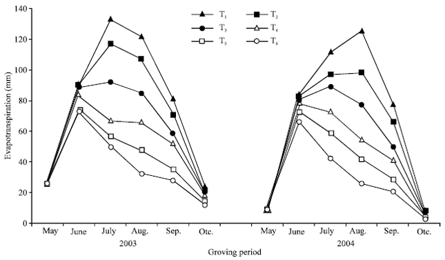 Image for - The Effect of Deficit Irrigation on Potato Evapotranspiration and Tuber Yield under Cool Season and Semiarid Climatic Conditions