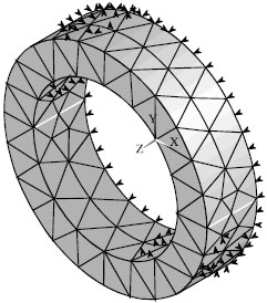 Image for - A Mathematical Model for Fiber Reinforced Hyperelastic Material and Results with Finite Element Method
