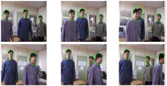 Image for - Multiple Face Segmentation and Tracking Based on Robust Hausdorff Distance Matching