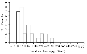 Image for - Blood Lead Levels of People Living in Traffic Areas in Benin City, Nigeria
