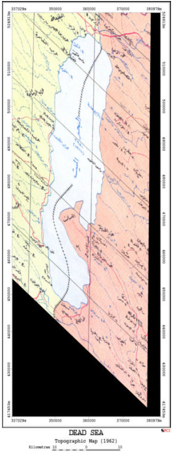 Image for - Study of Sharp-cut Decrease of Dead Sea