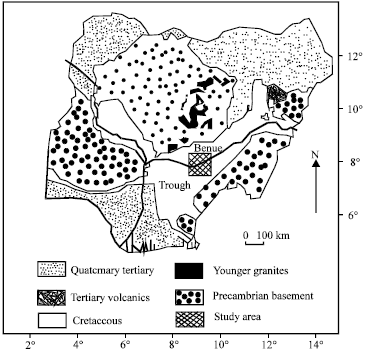 Image for - Mapping Faults in Part of the Benue Trough, Nigeria by Cross Correlation Analysis of Gravity Data