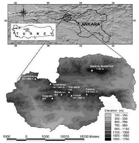 Image for - High Resolution Climatic Surfaces of Nallihan Ecosystem in Turkey;  a Convenient Methodology to Create Climate Maps