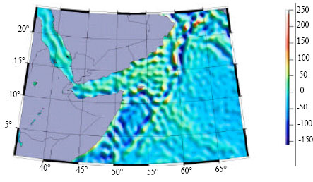 Image for - Determination of Gravity Anomalies over the Arabian Sea