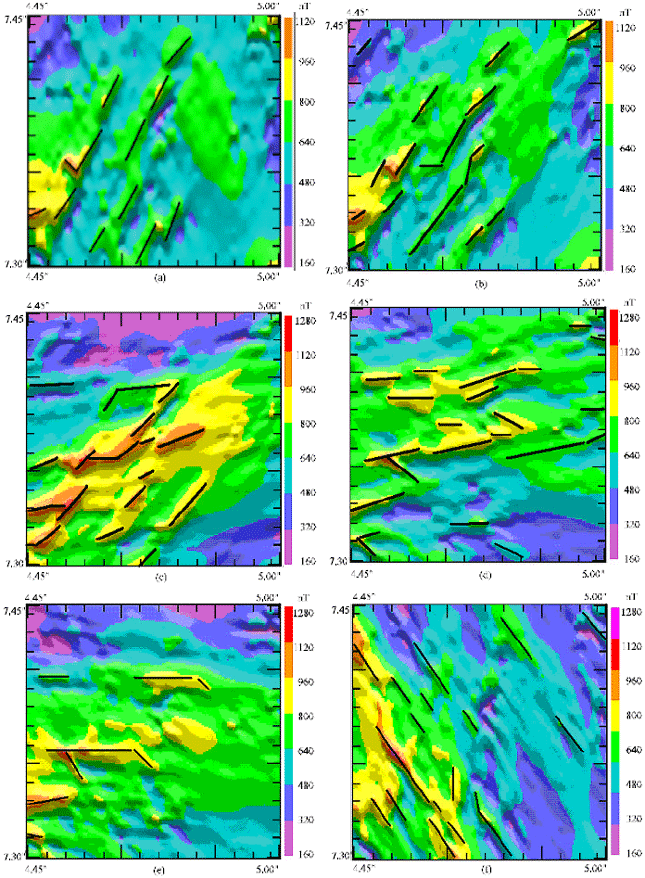 Image for - Enhancement of Fault Anomalies by Application of Steerable Filters: Application to Aeromagnetic Map of Part of Ifewara Fault Zone, Southwestern Nigeria