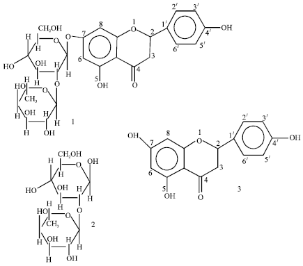 Image for - Isolation and Characterization of Flavanone Glycoside 4I,5, 7-Trihydroxy Flavanone Rhamnoglucose from Garcinia kola Seed