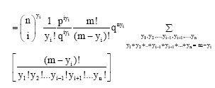 Image for - Probability Distribution of m Binary n-tuples