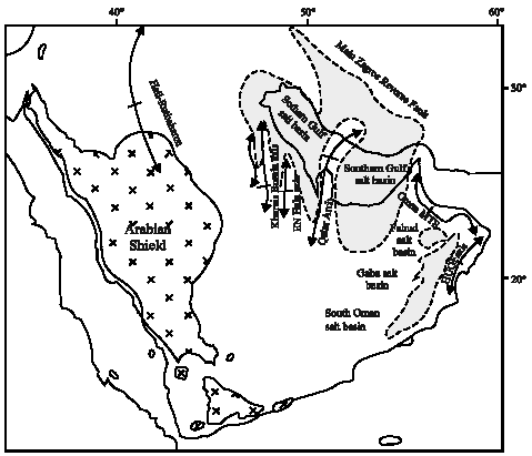 Image for - Basement Faults and Salt Plug Emplacement in the Arabian Platform in Southern Iran