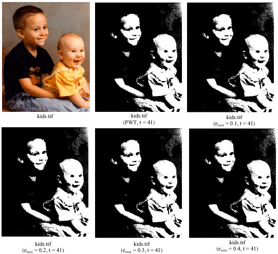 Image for - Image Thresholding Using Weighted Parzen-Window Estimation