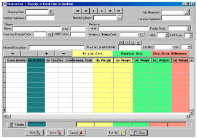 Image for - SARS: Safeguards Accounting and Reporting Software