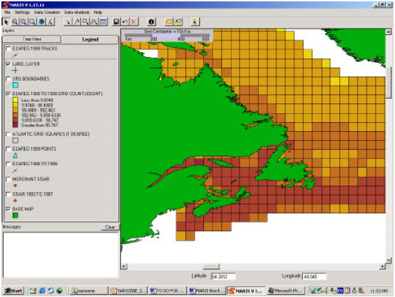 Image for - Kernel Density Analysis of Maritime Fishing Traffic and Incidents in Canadian Atlantic Waters