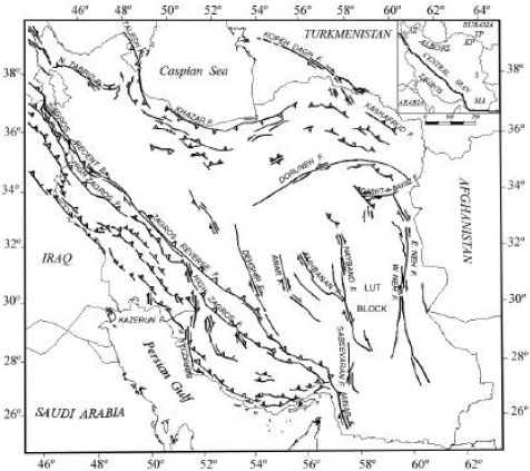 Image for - Tectonic Zoning of Iran Based on Self-Organizing Map