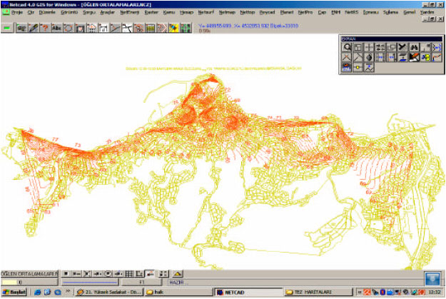 Image for - Presentation of Giresun City Traffic Noise Pollution Map Via Geographical Information System