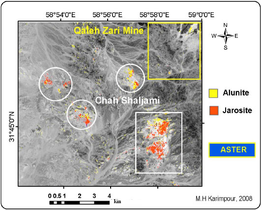 Image for - Advanced Spaceborne Thermal Emission and Reflection Radiometer Mineral Mapping to Discriminate High Sulfidation, Reduced Intrusion Related and Iron Oxide Gold Deposits, Eastern Iran