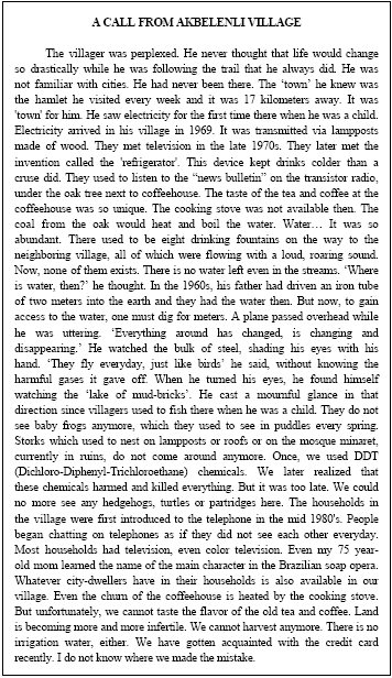 Image for - Effects of Globalization on Lowland and Upland Villages in Anatolia: Case Study on Serpil and Akbelenli Villages