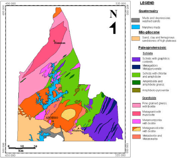 Image for - Assessment of the Groundwater Potential Zone in Hard Rock through the Application of GIS: The Case of Aboisso Area (South-East of Cote d’ivoire)