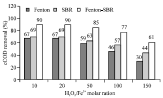 Image for - Effect of Photo-Fenton Operating Conditions on the Performance of Photo-Fenton-SBR Process for Recalcitrant Wastewater Treatment