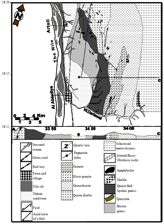 Image for - Geochemistry and Geotectonic Setting of Neoproterozoic Granitoids from Artoli Area, Berber Province, Northern Sudan