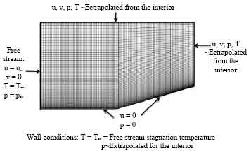 Image for - Prediction of Supersonic Flow over Compression Corner