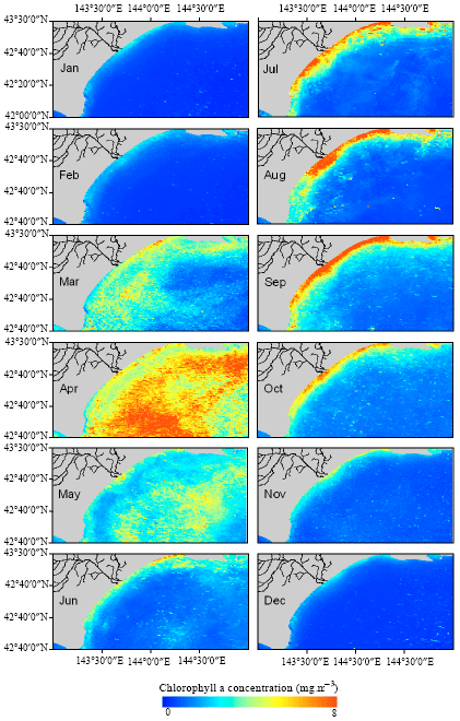 Image for - Influence of River Plume on Variability of Chlorophyll a Concentration using Satellite Images