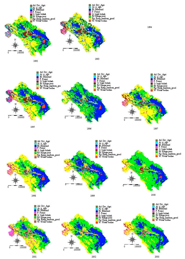Image for - Monitoring the Impacts of Drought on Land Use/Cover: A Developed Object-based Algorithm for NOAA AVHRR Time Series Data