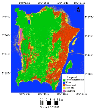 Image for - Temporal Change Monitoring of Mangrove Distribution in Penang Island from 2002-2010 by Remote Sensing Approach