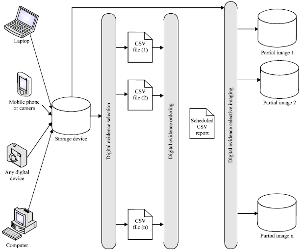 Image for - An Ordered Selective Imaging and Distributed Analysis Computer Forensics Model