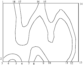 Image for - Contour Generation and Filling Algorithm of Irregular Region Based on Rectangular Grid Method