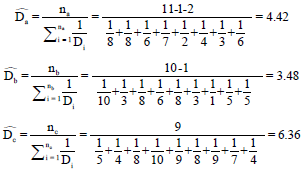 Image for - Population Proportion Estimator of Respondent Driven Sampling for Non-dichotomous Variables, Data Smoothing Approach