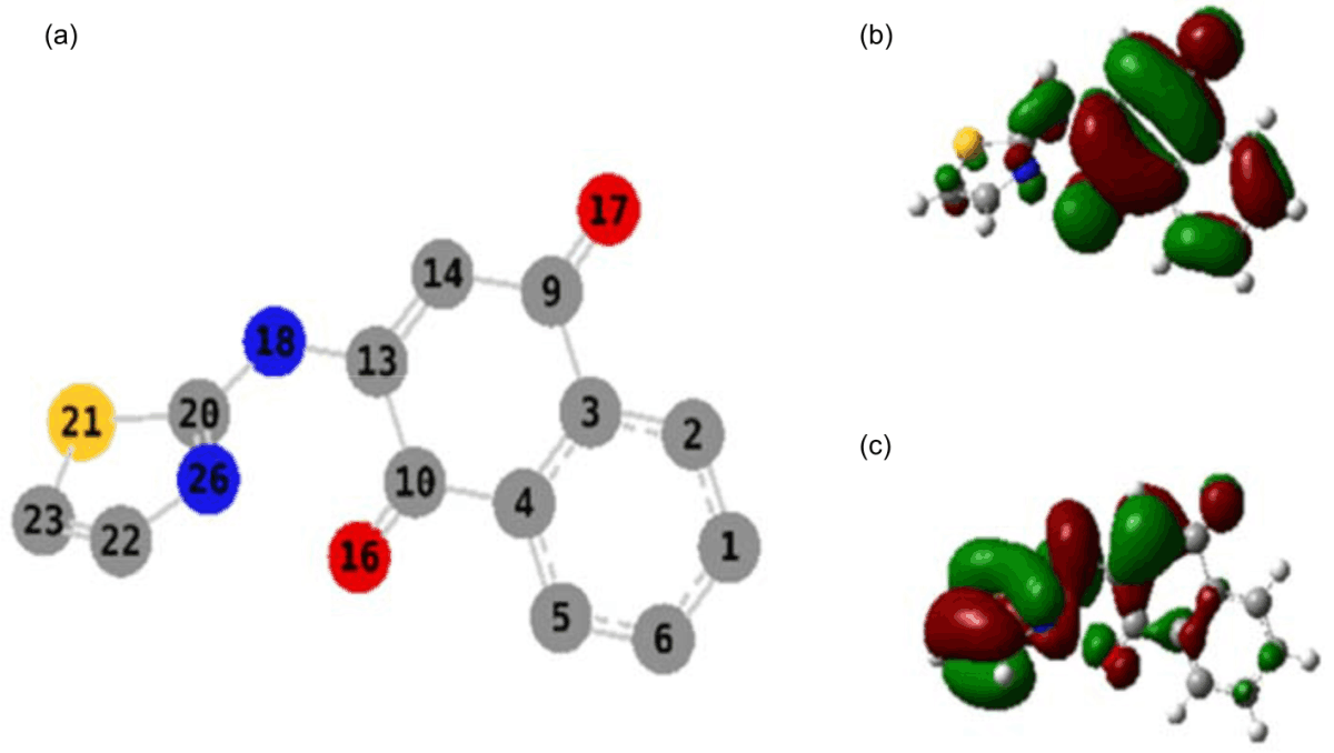 Image for - Novel M2+ Complexes of 2-(thiazol-2-ylamino)-2, 3-dihydronaphthalene-1,4-dione Schiff base: Design, Preparation, Characterizations and Corrosion Inhibition Studies