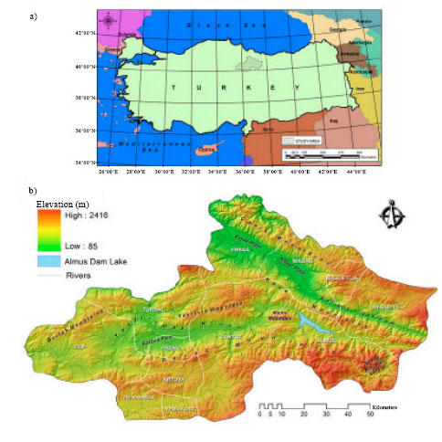 Image for - Climatic Portrayal of Tokat Province in Turkey; Developing Climatic Surfaces by Using LOCCLIM and GIS