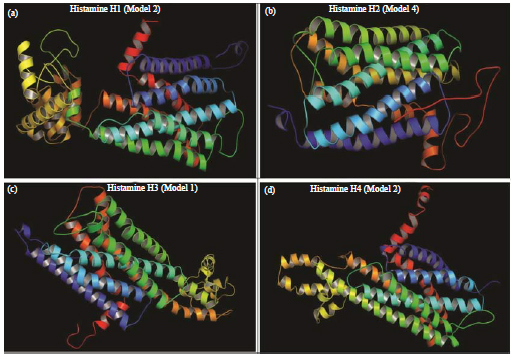Image for - In silico Characterization and Homology Modeling of Histamine Receptors