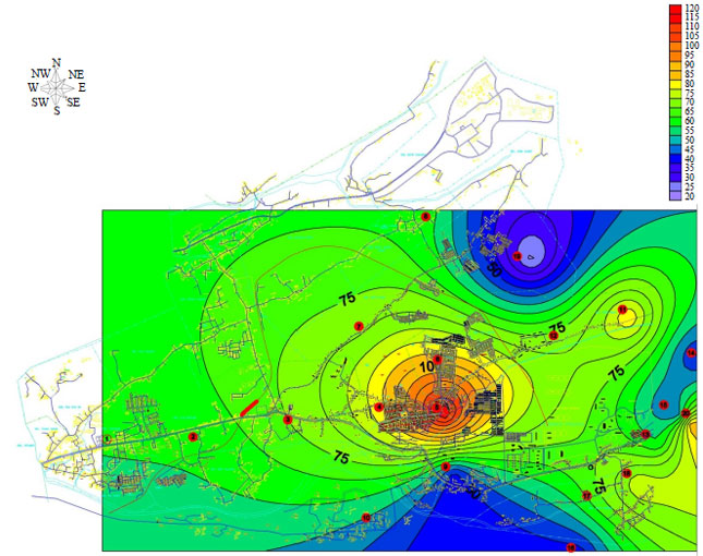 Image for - Mapping of PM10 Concentrations and Metal SourceIdentifications in Air Ambient at Surrounding Area of PadangCement Factory