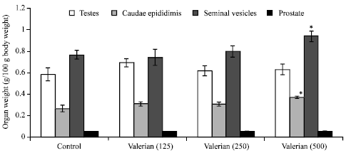 Image for - Effect of Valerian on Spermatogenic, Genotoxic,Reproductive and Biochemical Changes in Sex Cells after Chronic Treatment in Male Swiss Albino Mice