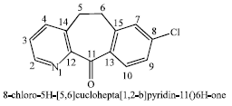 Image for - Isolation, Characterization and Pharmacological Evaluation of 8-chloro-3 (1-methyl-piperidene-4-yl) 5H-benzo [5, 6] Cyclohepta [1, 2b] Pyridene-11(6H)-one from Loratadine