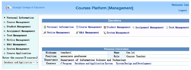 Image for - Design and Realization of General Teaching Platform for Teachers’ Self-built Online Courses