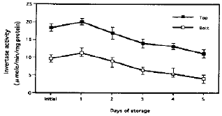 Image for - Changes in Carbohydrate Content and the Activities of Acid invertase, Sucrose Synthase and Sucrose Phosphate Synthase in Asparagus Spears During Storage