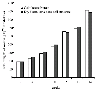 Image for - Productivity Potentials and Nutritional Values of Semi-arid Zone Earthworm (Hyperiodrilus euryaulos; Clausen, 1967) Cultured in Organic Wastes as Fish Meal Supplement