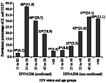Image for - Prevalence of Escherichia coli O157:H7 among Diarrhoeic HIV/AIDS  Patients in the Eastern Cape Province-South Africa