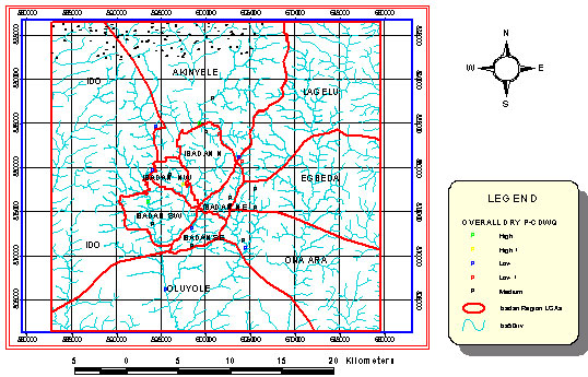 Image for - Geographical Information System (GIS) Mapping of Spatio-Temporal Pollution  Status of Rivers in Ibadan, Nigeria