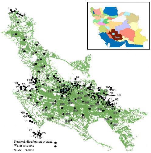 Image for - Assessment of the Potential of Scale Formation and Corrosivity of Tap Water Resources and the Network Distribution System in Shiraz, South Iran
