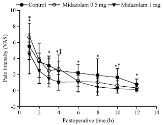 Image for - Effects of Combination of Intrathecal Lidocaine and Two Doses of Intrathecal Midazolam on Post-operative Pain in Patients Undergoing Herniorrhaphy: A Randomized Controlled Trial