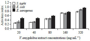 Image for - Synergistic Effect of the Extracts of Vernonia amygdalina and Solenostemon monostachyus on Gram-negative Bacteria