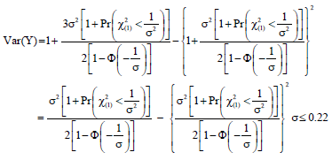 Image for - Condition for Successful Inverse Transformation of the Error Component of the Multiplicative Time Series Model