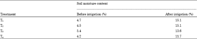 Image for - Effect of Irrigation Interval on Chlorophyll Fluorescence of Tomatoes under Sprinkler