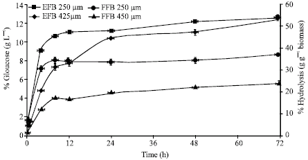 Image for - Effect of Palm Oil Mill Sterilization Process on the Physicochemical Characteristics and Enzymatic Hydrolysis of Empty Fruit Bunch